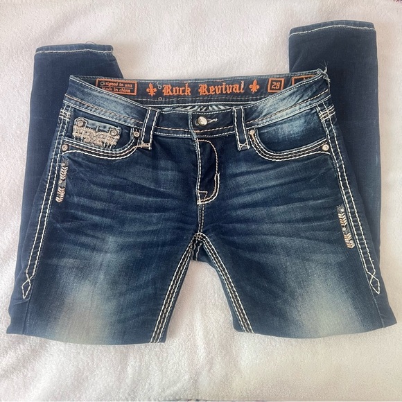 Rock Revival Vintage Y2K Jeans Size 28